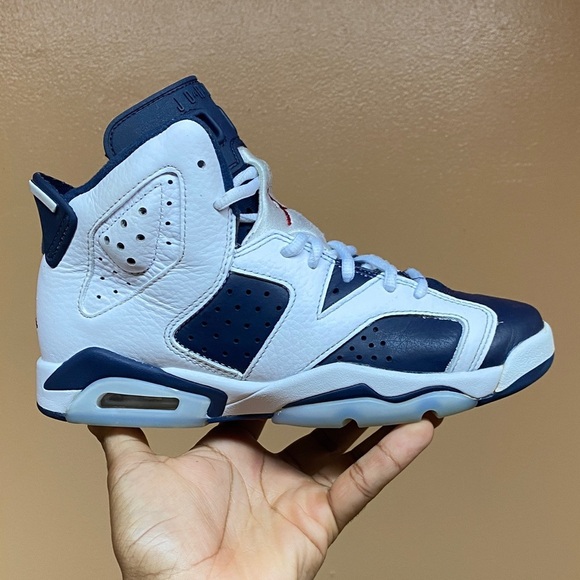 2024 Air Jordan 6 Retro Olympic Size 6.5 - Picture 4 of 16